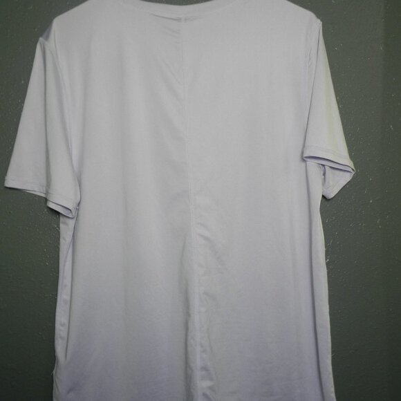 Fabletics Womens Light Purple New With Tag Short Sleeve Athletic Shirt Size XXL - Picture 5 of 8